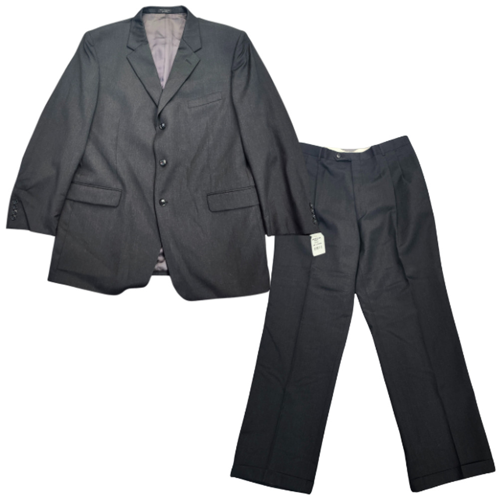 Men's Classic Black Blazer and Pants Set
